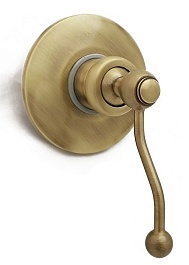 Paini Смеситель для душа Duomo 88F3690 встраиваемый, старая бронза – фотография-1