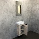Comforty Мебель для ванной Асти 40 дуб дымчатый – картинка-14