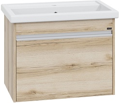 СанТа Тумба под раковину Уран 70 подвесная дуб австрийский – фотография-1