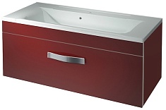 Какса-а Тумба для умывальника Хилтон 100 бордо