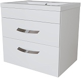 Mixline Тумба под раковину Марго 60 подвесная белая