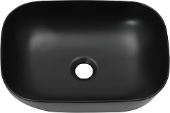 Brevita Раковина мебельная Melana 46 черная матовая – фотография-3