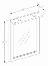 Opadiris Мебель для ванной Клио 120 L беленый бук – фотография-6