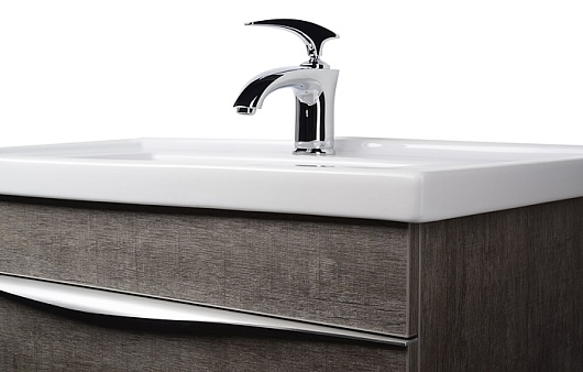 Aquanet Тумба с раковиной "Эвора 80" дуб антик – фотография-6