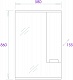 Onika Мебель для ванной Харпер 60.10 белая глянцевая/мешковина – фотография-29