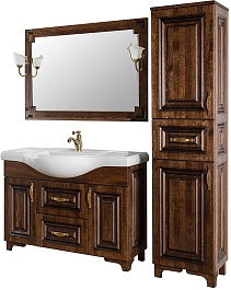 Водолей Мебель для ванной Дубэлла 120 венге – фотография-2