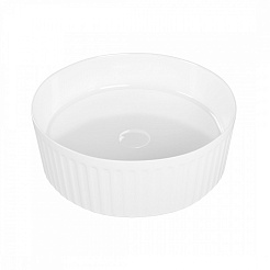 Teymi Накладная мебельная раковина Martta D36 глянцевая белая T52102 – фотография-5