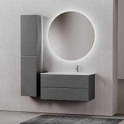 Sancos Тумба под раковину Folk 100 R grey soft – фотография-6