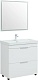Aquanet Тумба с раковиной Ирис New 70 белая – картинка-38