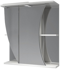 Какса-а Зеркальный шкаф Бэлла 65 L с подсветкой – фотография-1