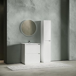 Sancos Мебель для ванной Libra Floor 70 белый глянец – фотография-2