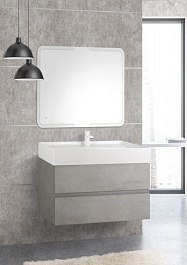 Cezares Тумба с раковиной MOLVENO 46-80 Beton – фотография-2