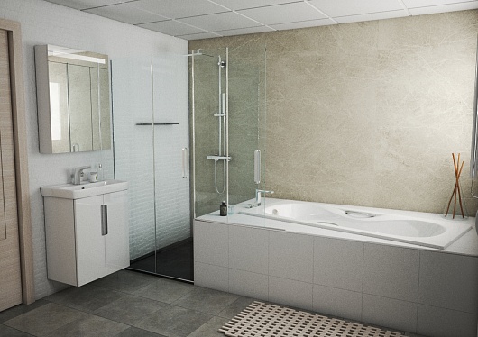 Owl 1975 Ванна чугунная Bjorn 1700x750 с ручками – картинка-3