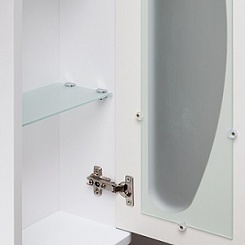 Runo Зеркало-шкаф для ванной Линда Люкс 85 – фотография-3