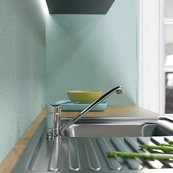 Mixline Смеситель для кухни 40k ML03-03 под гайку хром – фотография-2