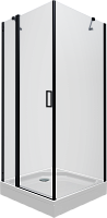 Triton Душевой уголок Йота-Блэк 90/90 Щ0000054037