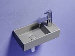 Ceramicanova Раковина Element 40/21 CN6051LMH антрацит матовый – фотография-6