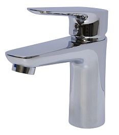 Mixline Смеситель для раковины 35k ML14-04 б/отв п/гайку (без подводки) хром – фотография-1