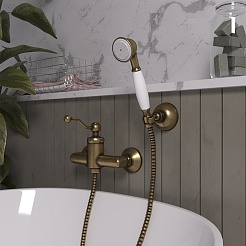 Paini Смеситель для душа Duomo 88F3511 старая бронза – фотография-2