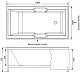 Aquanet Акриловая ванна Vega – картинка-18