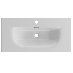 BelBagno Тумба с раковиной Kraft 39 80 напольная Rovere Tabacco с раковиной BB-8099-3-80 – фотография-5
