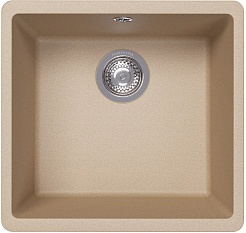Florentina Мойка кухонная Вега 400 бежевая – фотография-1