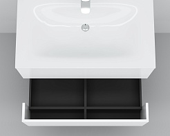 Am.Pm Тумба с раковиной SPIRIT 2.0 80 белый глянец – фотография-5