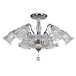  Люстра "Glocke W61476-38CH" потолочная – фотография-1