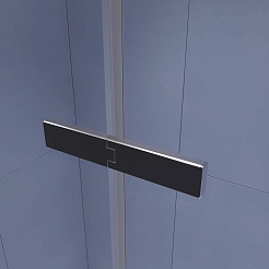 RGW Душевой уголок Stilvoll SV-040 100x80 профиль хром стекло матовое сатинат – фотография-4