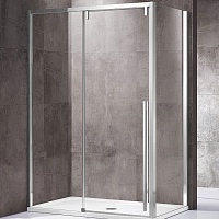 Vincea Душевой уголок Lugano 140x100 VSR-1L1014CL-1 профиль хром стекло прозрачное