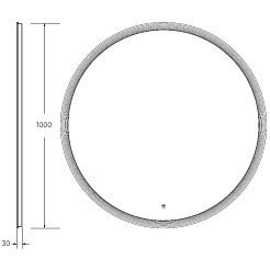 BelBagno Мебель для ванной Eco Cer-N 120 CZR-8073-120 grafito ручки сатиновое золото – фотография-23