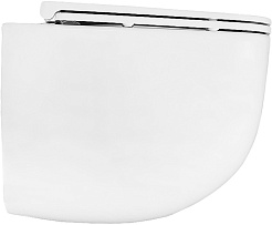 Azario Унитаз подвесной Fote AZ-116-UQ3 безободковый белый – фотография-4