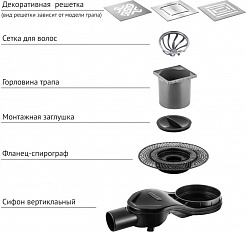 BERGES Wasserhaus Душевой трап Platz Norma 100 092158 золото глянец – фотография-6