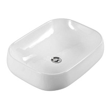 Aquatek Накладная раковина 56/42 AQ5526-MW матовая белая