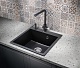 Milacio Мойка кухонная Murcia 51 Cuarzo черная матовая – картинка-10