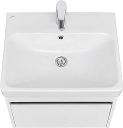 Акватон Тумба под раковину Марти 55 белый/дуб эндгрейн – фотография-2