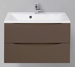 BelBagno Тумба для умывальника MARINO 800 Cioccolato Opaco – фотография-1