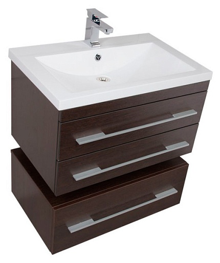 Aquanet Мебель для ванной  "Нота 75 лайт" венге (161316) – картинка-3