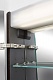 Am.Pm Зеркальный шкаф Sensation 80 R, с подсветкой, табачный дуб, текстурирован – фотография-10