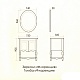 Атолл Мебель для ванной "Флоренция" apricot – картинка-10