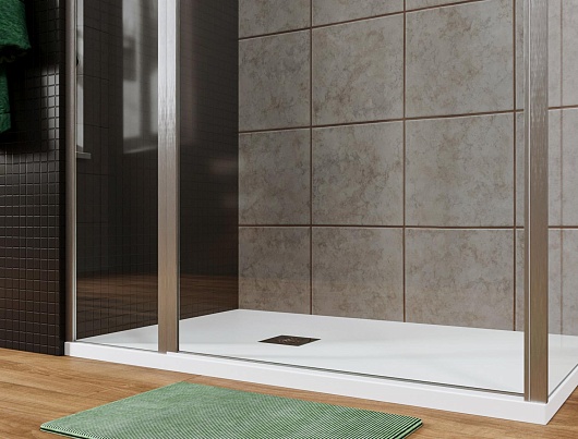 Allen Brau Душевой уголок Priority 90x100 3.31001.00/3.31019.00 хром – фотография-6