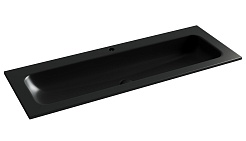 Ceramicanova Мебельная раковина Grace 121 CN7017MB чёрный матовый – фотография-1