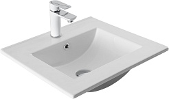 Aquanet Мебель для ванной Алвита New 50 Flat дуб веллингтон табак – фотография-9