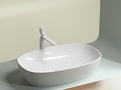 Ceramicanova Мебельная раковина Element 60 CN6049 белая – фотография-5