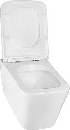 Azario Унитаз подвесной Mona AZ-0057 безободковый белый – фотография-11