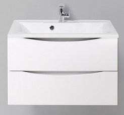 BelBagno Тумба с раковиной MARINO 750 Bianco Opaco – фотография-1