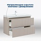 Aquanet Мебель для ванной Джейн (Flat) 100 подвесная бежевая матовая – картинка-33