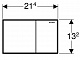 Geberit Кнопка смыва Sigma 60 115.640.SI.1 белая – фотография-6