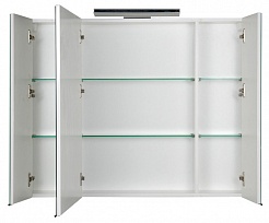 Aquanet Зеркальный шкаф "Орлеан 105" белый – фотография-5
