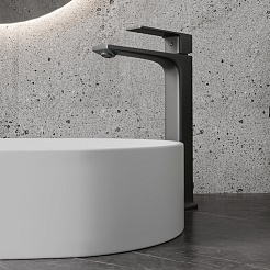 Teymi Смеситель для раковины чаши Lori T10261 графит матовый – фотография-10